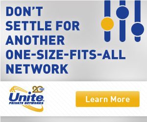 Unite Private Networks Display ad example