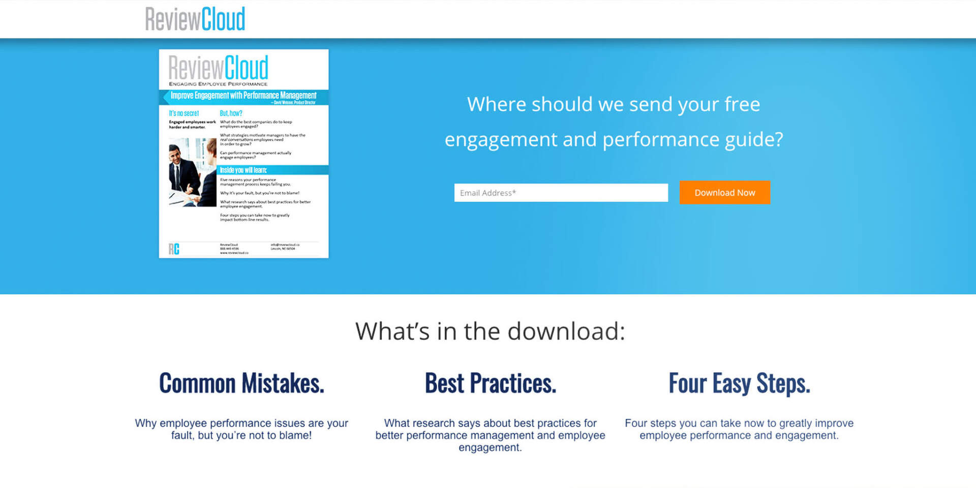 mockup_webpage_closeup review cloud email capture campaign screenshot