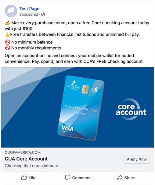 Dep_OnlineAds_CoreAcct