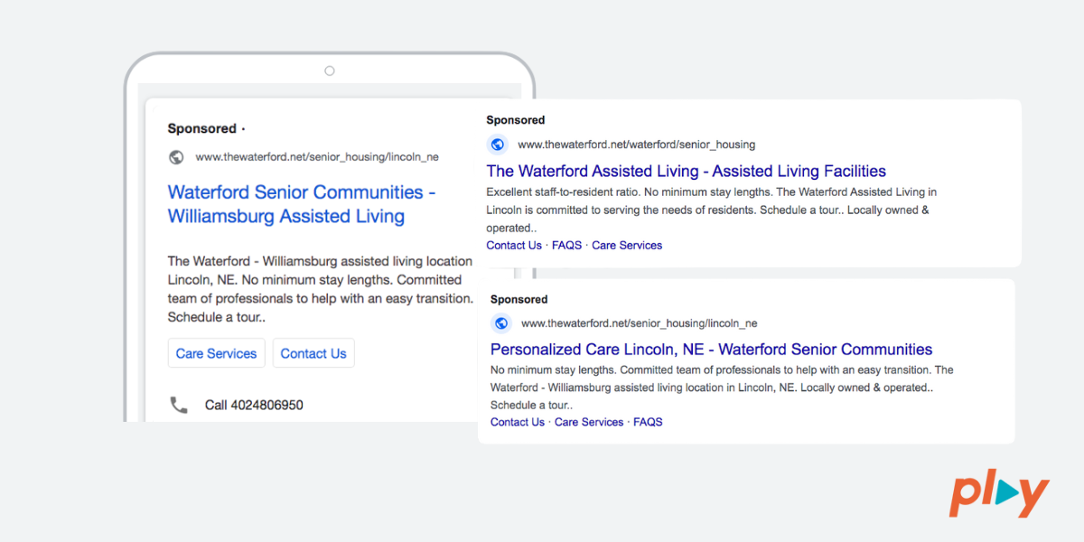 google paid search case study google paid search case study retirement home